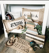 Custom Panel: Zip code/City and State CUSTOM PANEL From PillowPanels