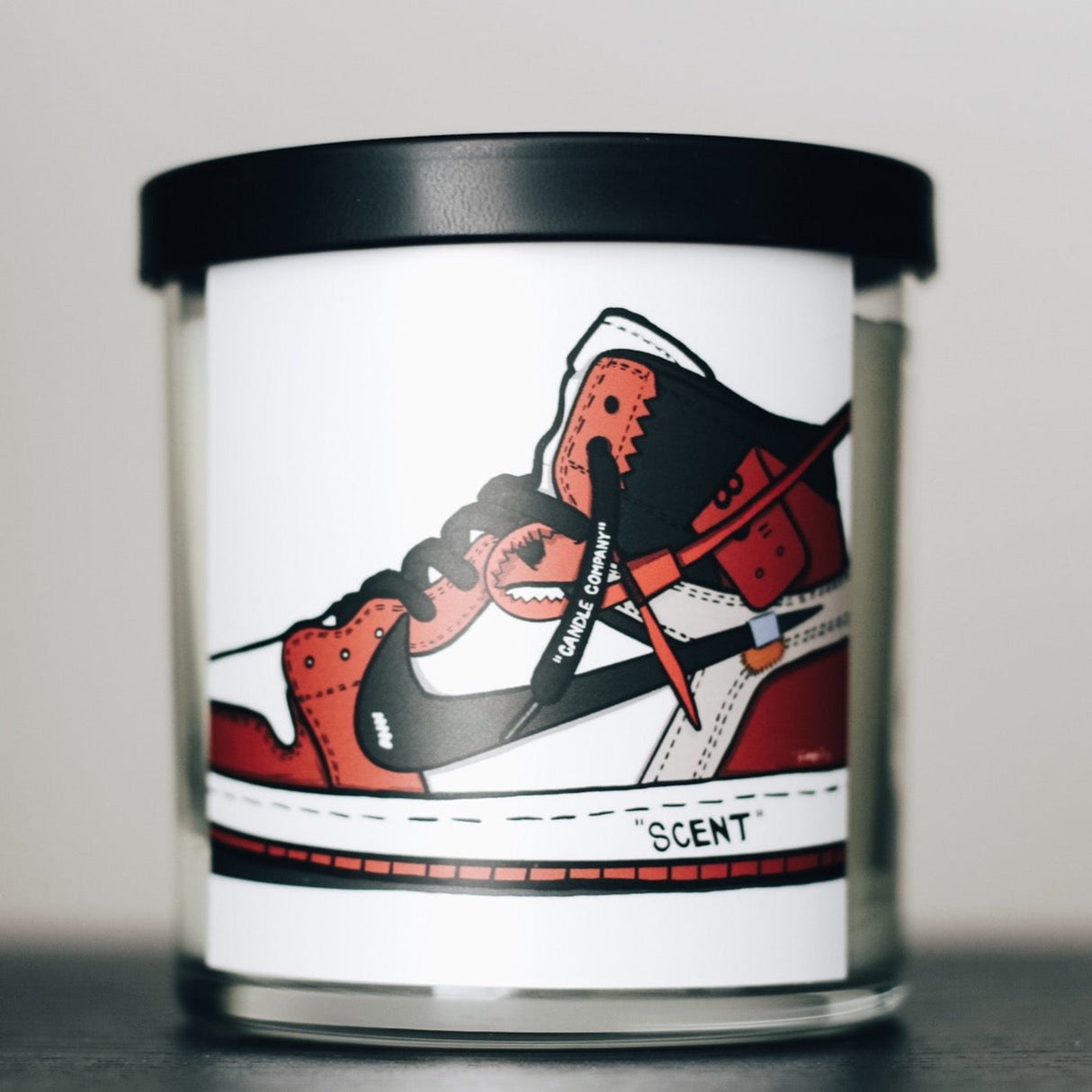Air Jordan 1 Sneaker Candle from Pretty Honest Candles