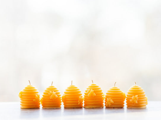 Beeswax Candle Hive Votives From Wellness by Ari