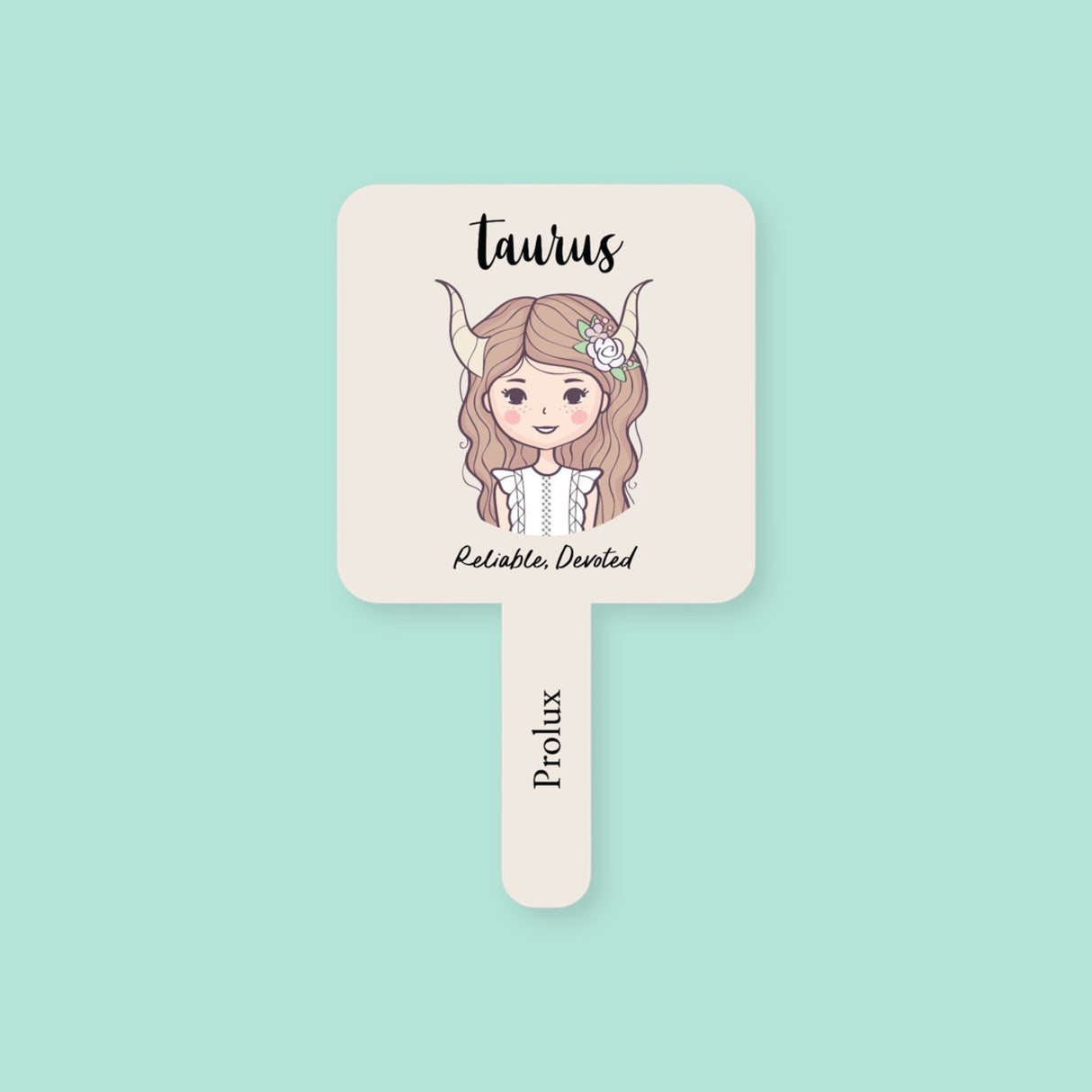 Zodiac Sign Mirror | Handheld Mirror From Prolux Cosmetics