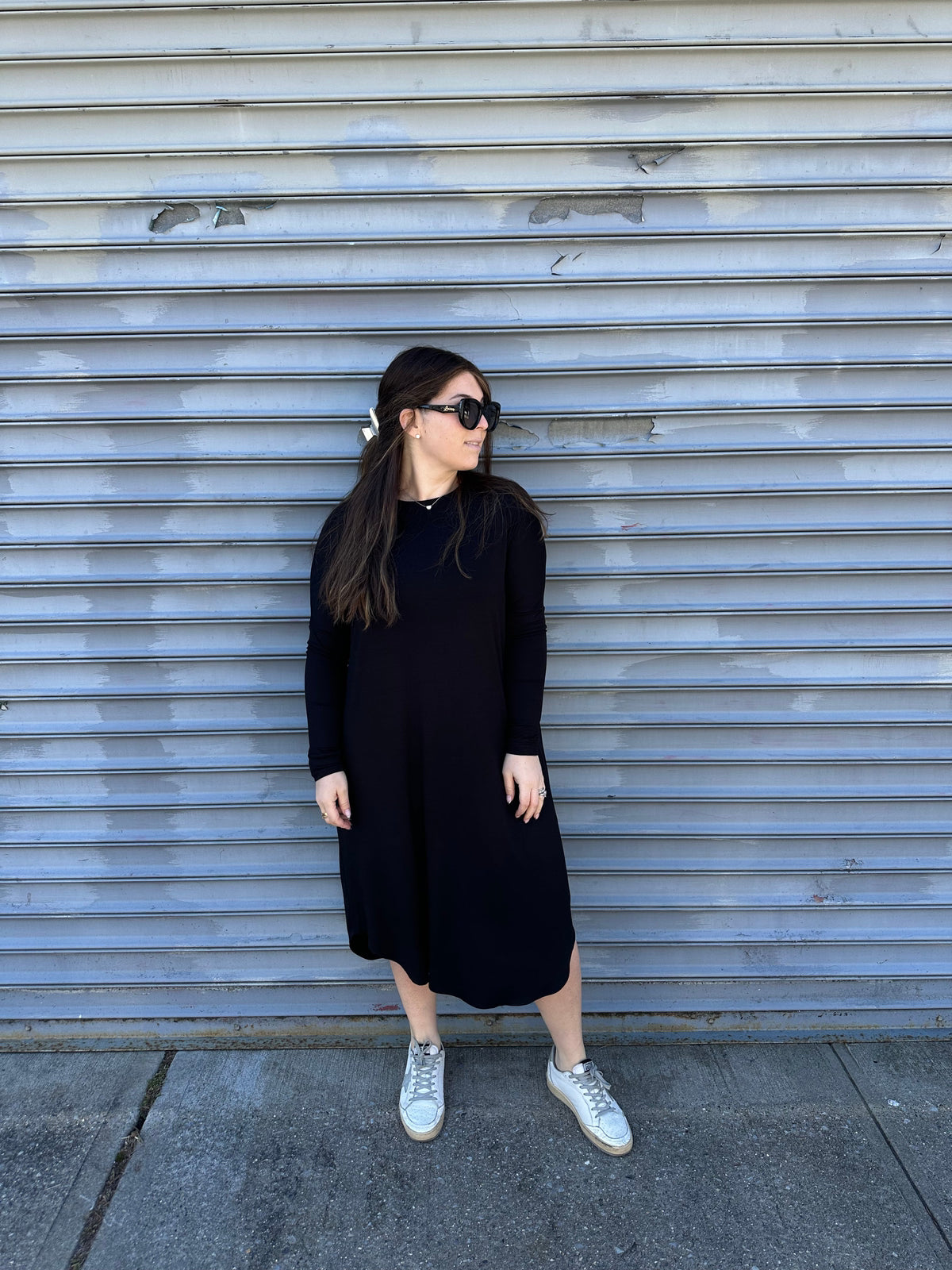 Basic T- Dress From Drama NYC Plus