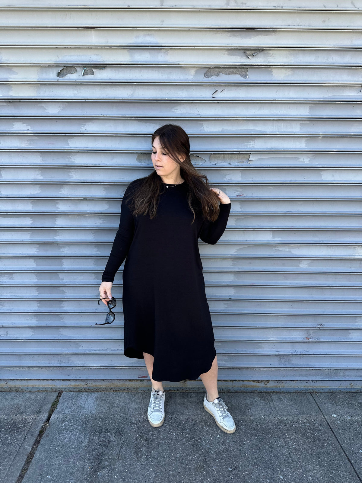 Basic T- Dress From Drama NYC Plus