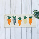 Holiday Panel: Spring, Summer, Veggies, Bunny Food, Garden; CARROT PATCH From PillowPanels