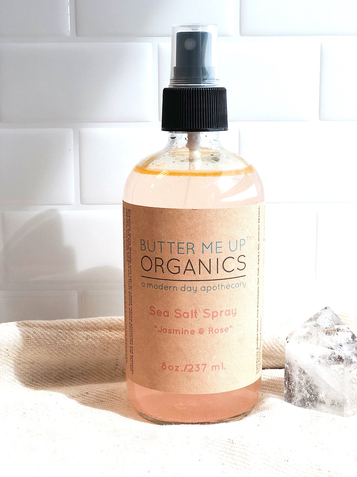 Sea Salt Spray / Pink Himilayan Salt / Hair Texturizer / Beach Waves / Natural Hair Spray / Salt Hair Spray from Butter Me Up Organics