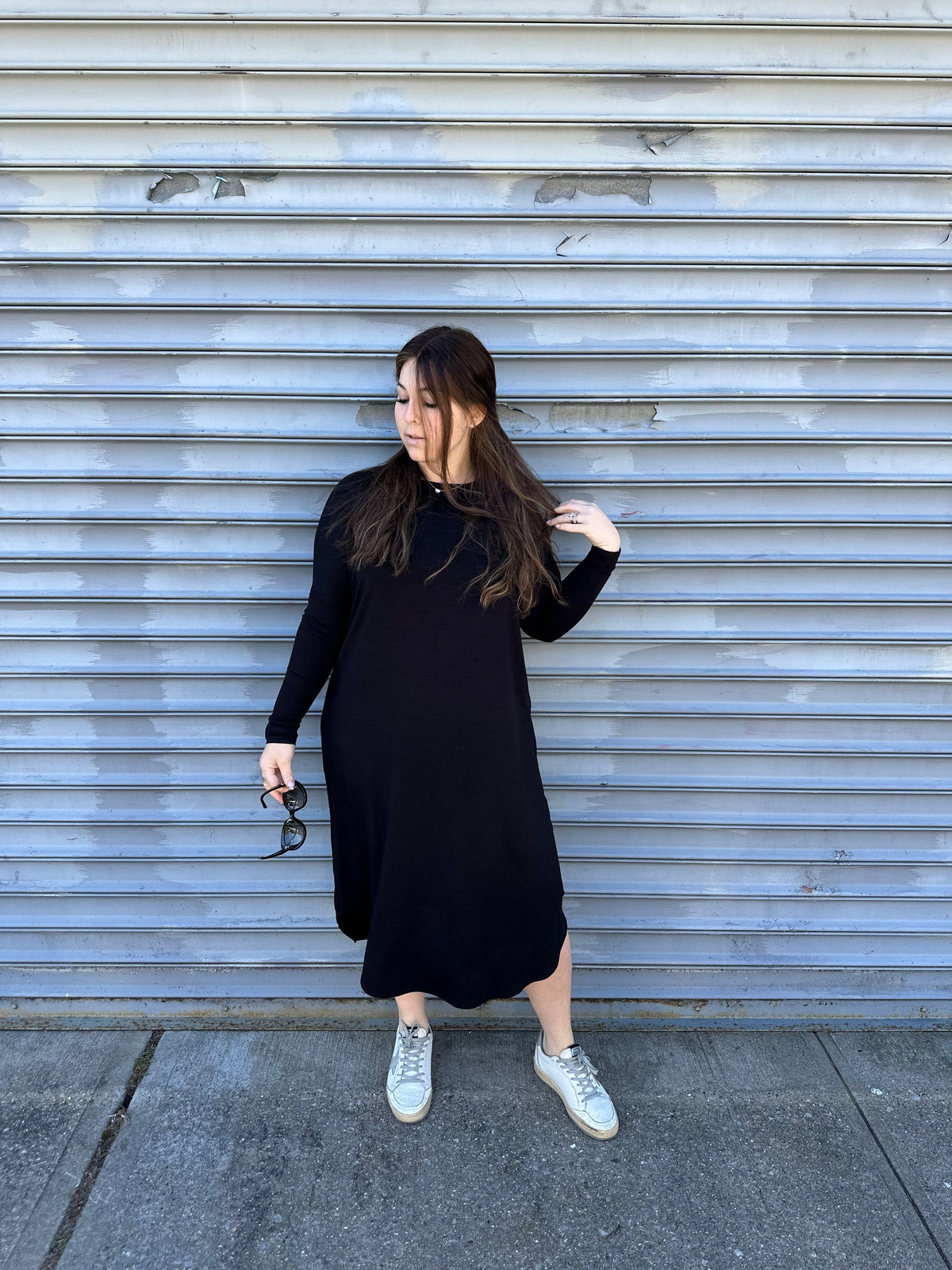 Basic T- Dress From Drama NYC Plus