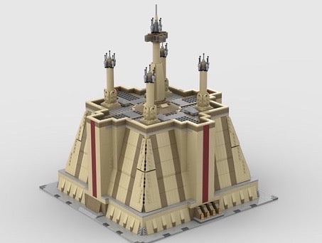 12600: UCS JEDI TEMPLE from REPUBLICBRICKS