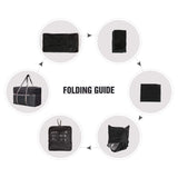 Large Foldable Travel Bag Lightweight Sports Bag 60/75/96L/100L From Redcamp