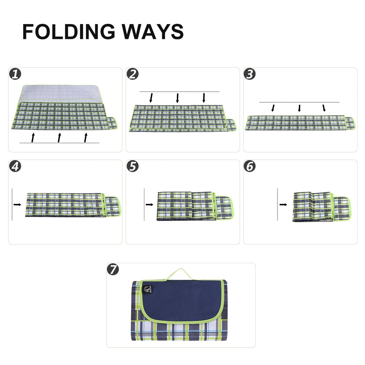 Extra Large Picnic Blanket Waterproof Sandproof From Redcamp