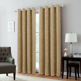 Andy Ogee Room Darkening Curtain Grommet Window Panel, 54x84 Inches from ShopBobbys