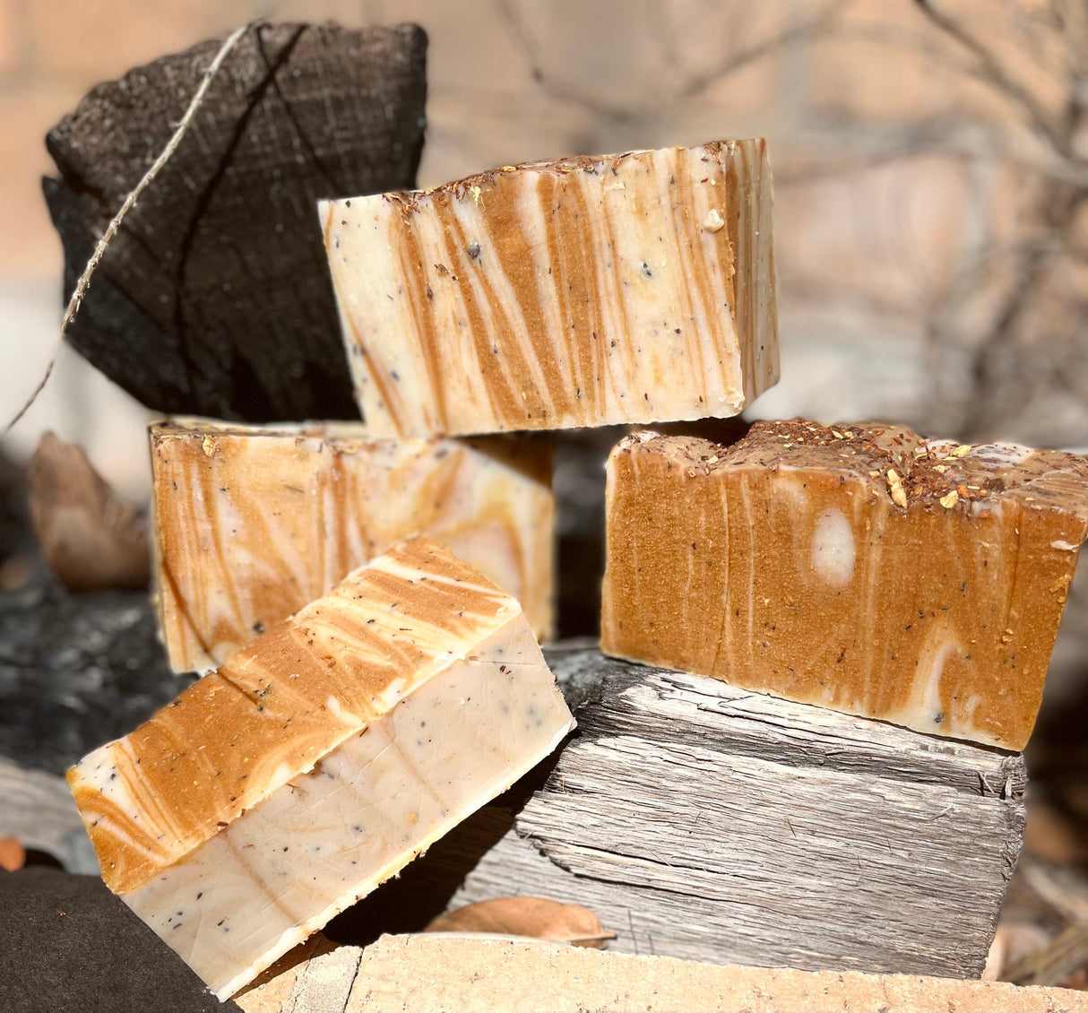 Campfire and Fireflies Organic Handmade Soap from Sweet Harvest Farms
