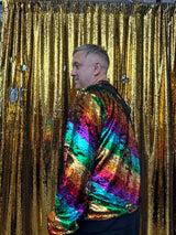 Any Old Iron Mens Golden Rainbow Sweatshirt from Any Old Iron