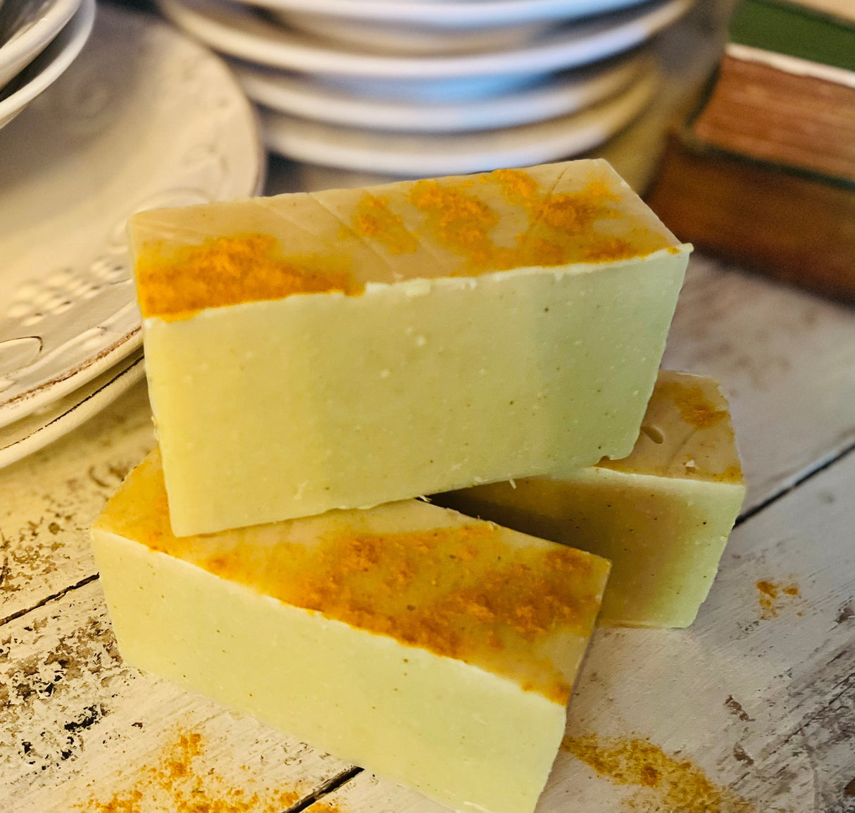 Turmeric Handmade Organic Soap from Sweet Harvest Farms
