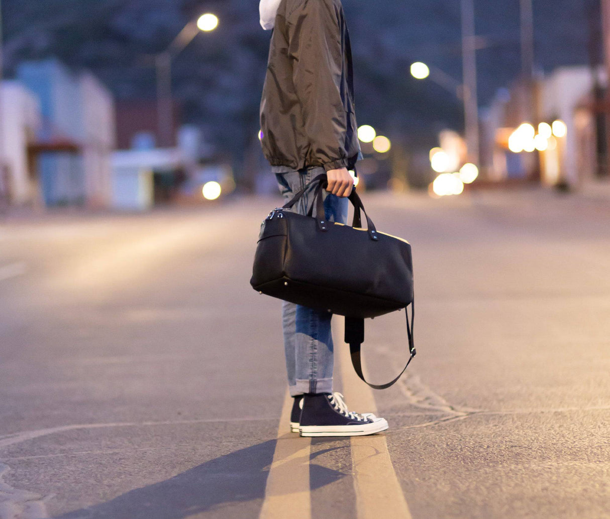Luxury Leather Duffel Bag from Lifetime Leather Co.