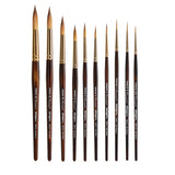 Finesse™ 8020 Ultra Round Brushes 10 pc from KINGART