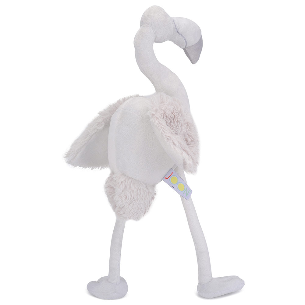 JOON Beaky The Flamingo Stuffed Animal, Light Grey, 9.5 Inches from ShopBobbys