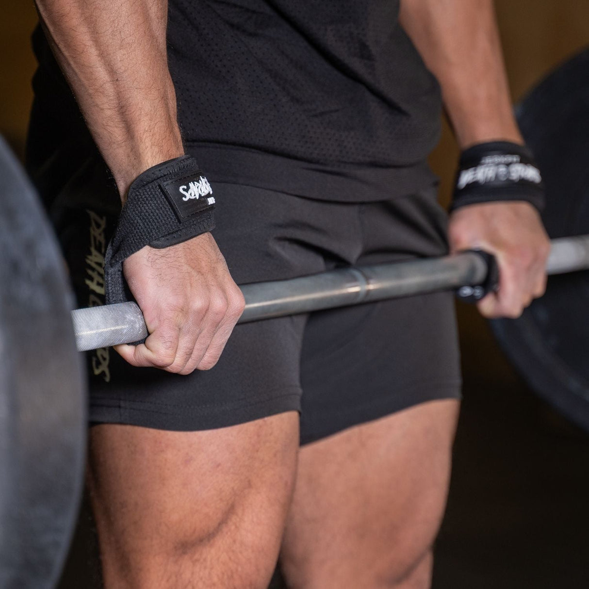 JerkFit Death Straps, Traditional Lifting Straps with Double Sided Skull-Grip from JerkFit