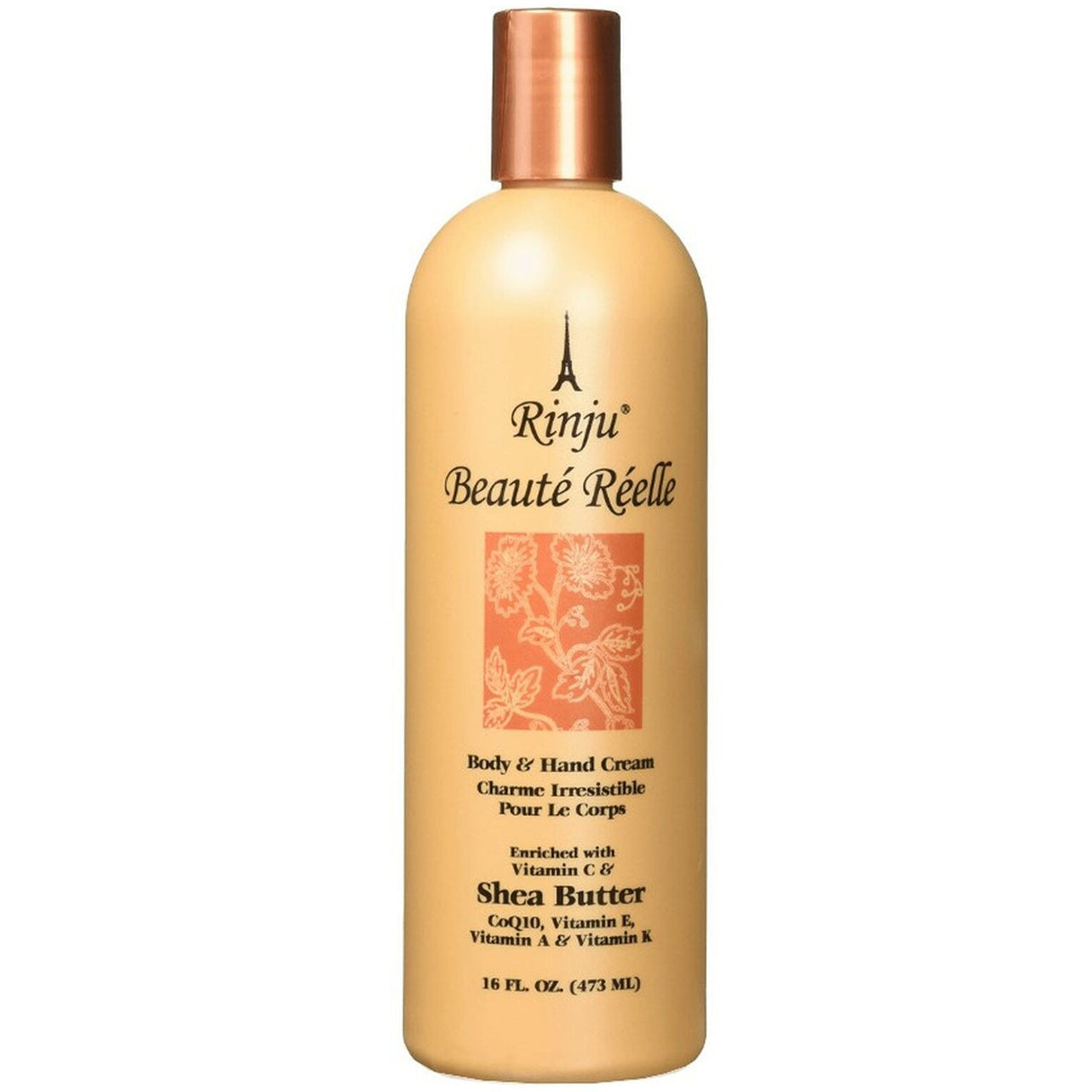 Rinju Beaute Reelle Body And Hand Lotion, 16 Ounces from ShopBobbys