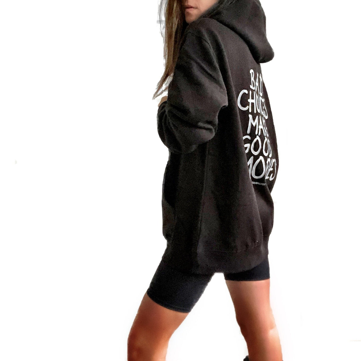 'BAD CHOICES' PAINTED SWEATSHIRT from Wren + Glory