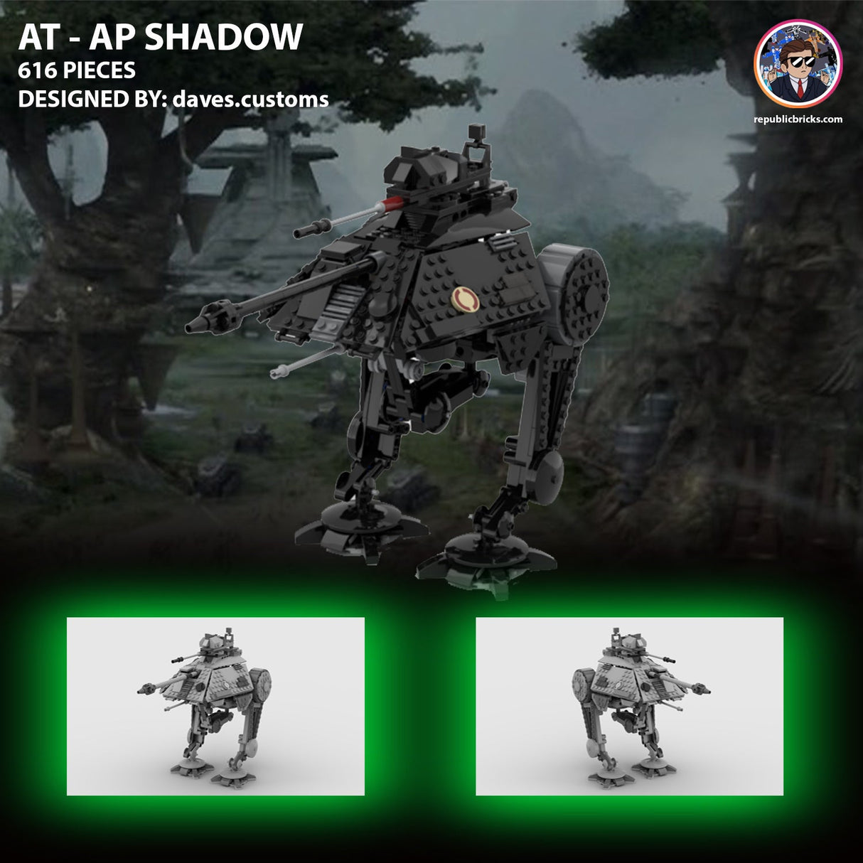 10411: AT-AP (SHADOW) from REPUBLICBRICKS
