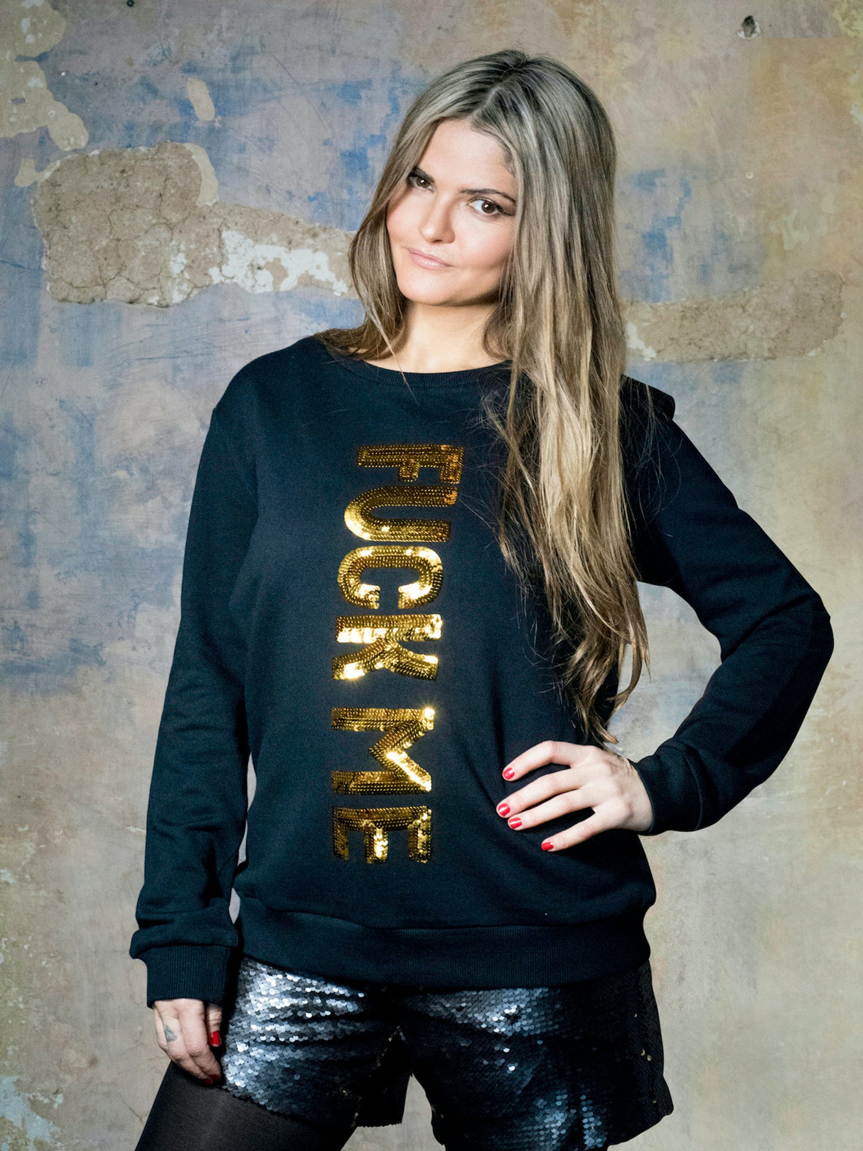 Any Old Iron Fuck Me Sideways Sweatshirt from Any Old Iron