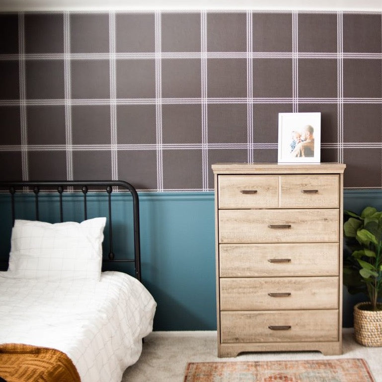 Brett Wallpaper by Christy Beasley from Loomwell Home Goods