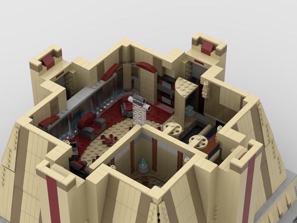 12600: UCS JEDI TEMPLE from REPUBLICBRICKS