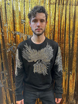 Any Old Iron Mens Beady Eagle Sweatshirt from Any Old Iron