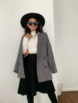 MM YEAR ROUND PLEATED - BLACK. from Mia Mod