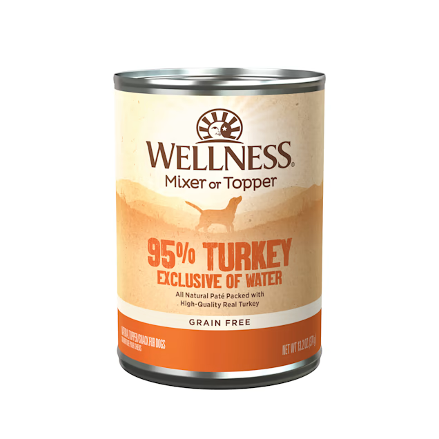 Wellness Adult 95% Turkey Wet Dog Food (13.2oz) from The Family Pet