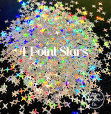 Four-Point Stars From Glitter Heart Co.