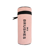 Brushes, Cylinder Case, Pink/Blush From Bag-all