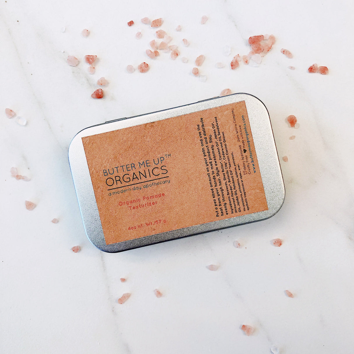 Organic Pomade Hair Wax Styling Gel from Butter Me Up Organics