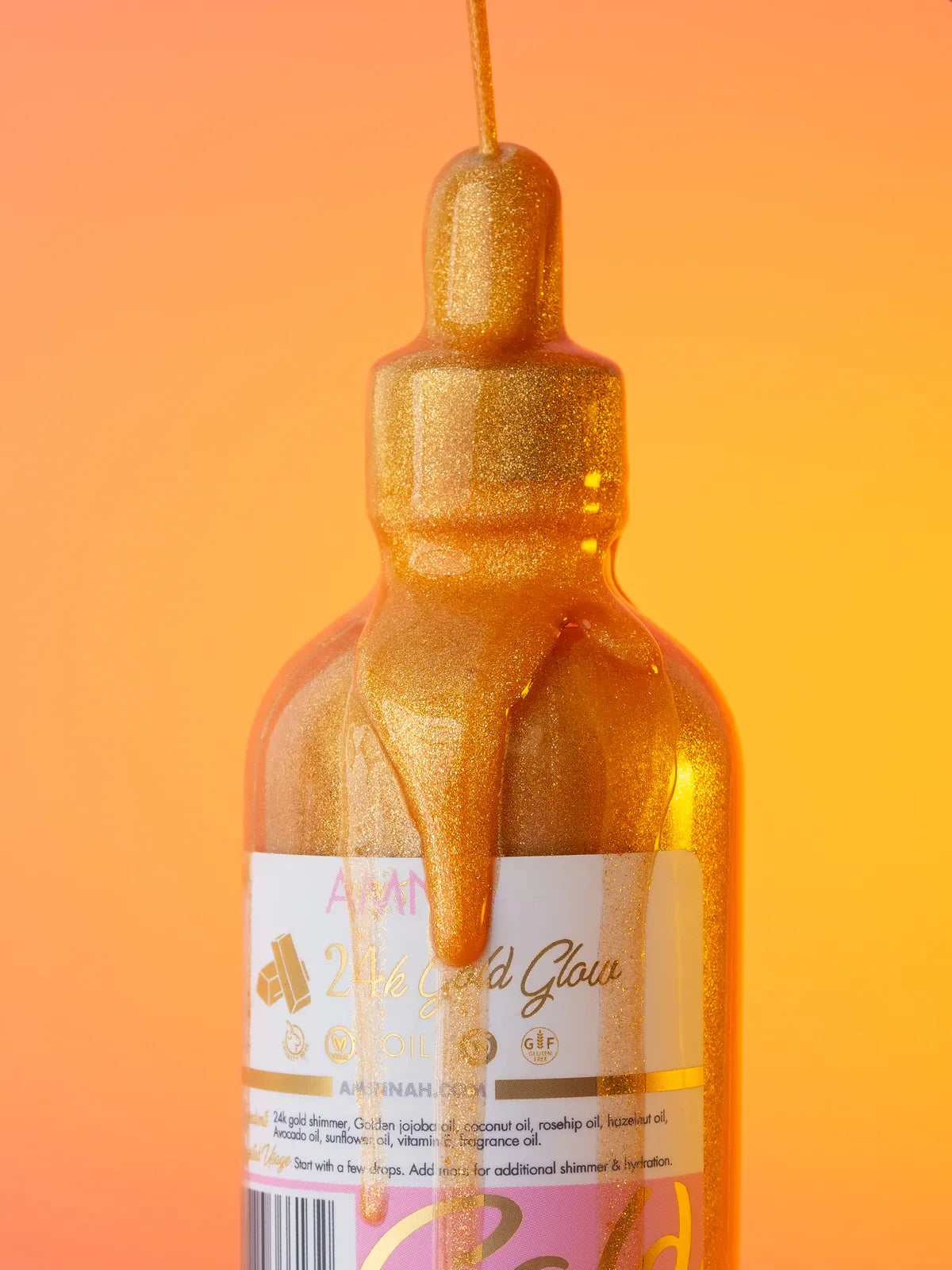 "24K Gold Glow" Body Oil from AMINNAH
