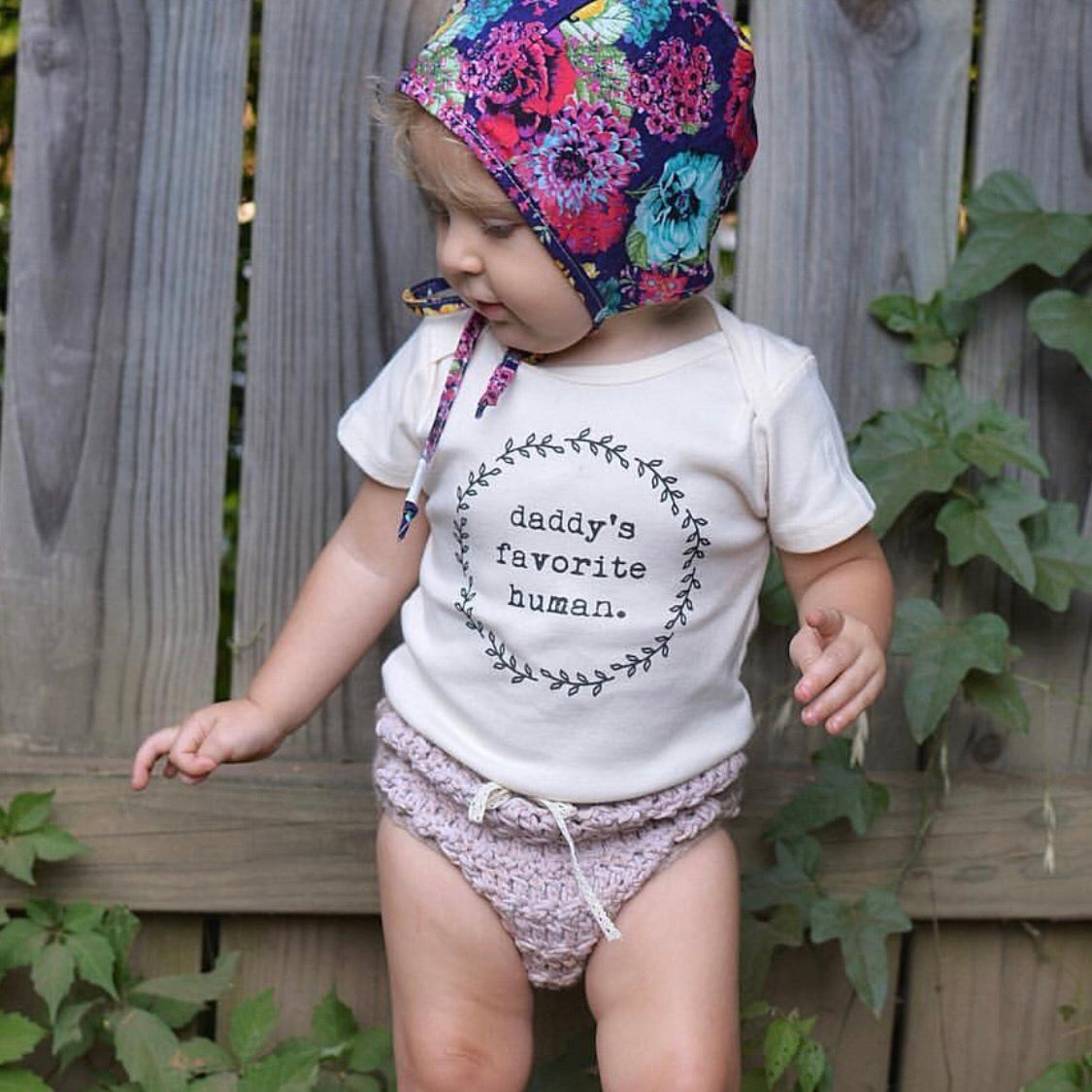 Daddy's Favorite Human - Organic Cotton Bodysuit From Tenth & Pine