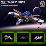 10105: ARC 170 (332ND LEGION) from REPUBLICBRICKS