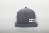 Premium Active 5-Panel DadVibe Hat (Heather Grey/White) from DadBod Apparel