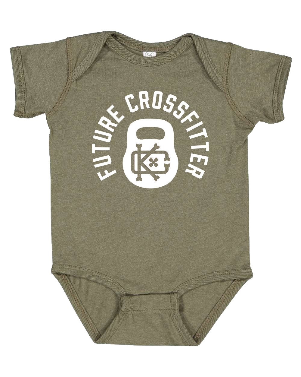 Future Crossfitter Onesie from DadBod Apparel