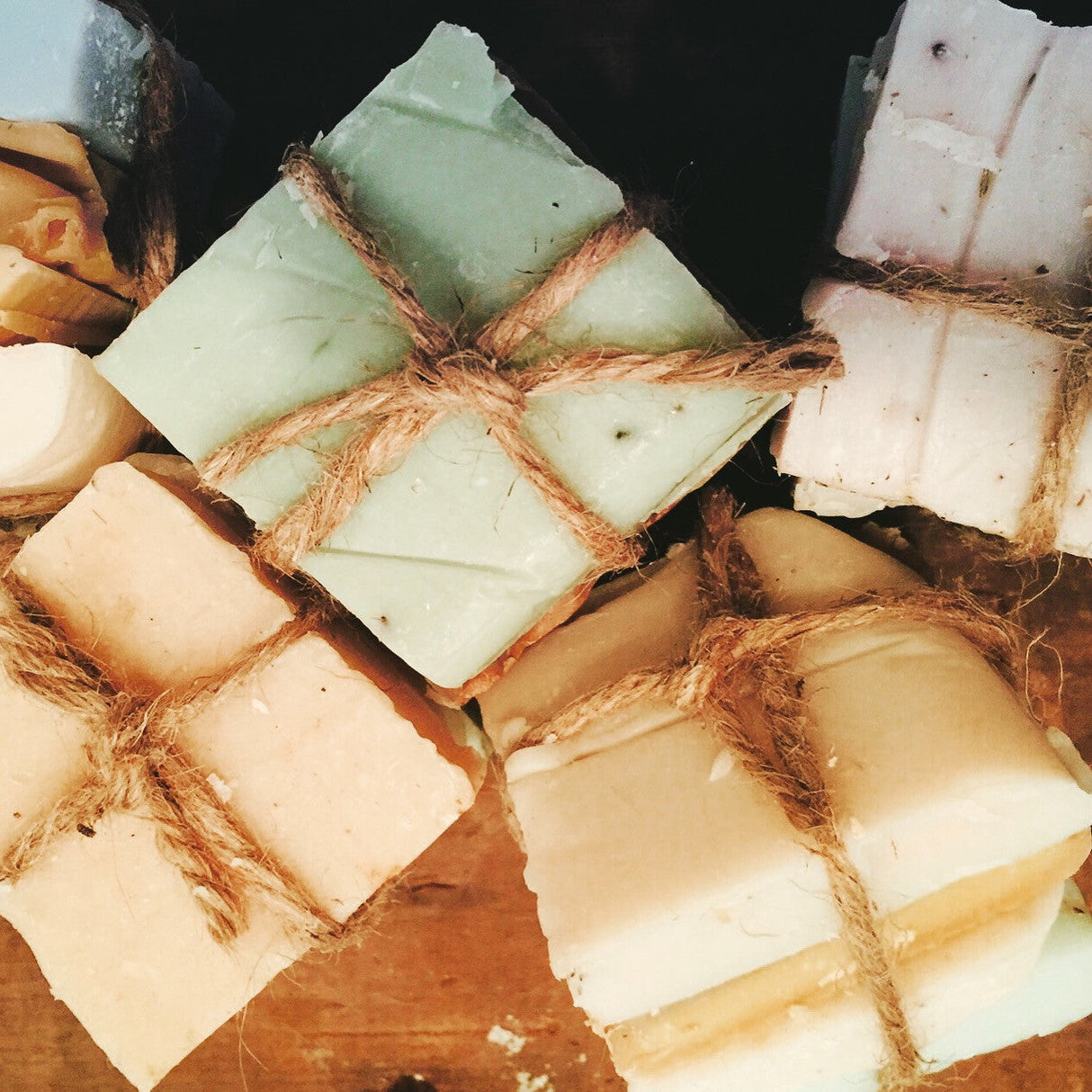 Soap on the Go! Organic Handmade Mini Soap Bars. Travel pack from Sweet Harvest Farms