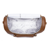 Monaco Travel Bag | Caramel Brown From Luli Bebé
