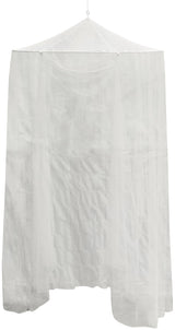 Just Relax Extra-Large Indoor-Outdoor Round Canopy Mosquito Net, White, 5x9 Feet from ShopBobbys