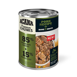 Acana Adult Grain Free Premium Chunks Pork Wet Dog Food (12.8oz) from The Family Pet