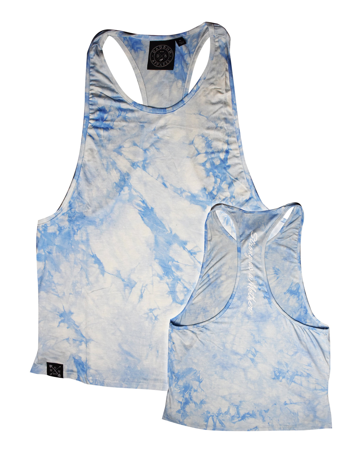 S.A.A.M Drop Arm Tank (Arctic Blue Marble) from DadBod Apparel