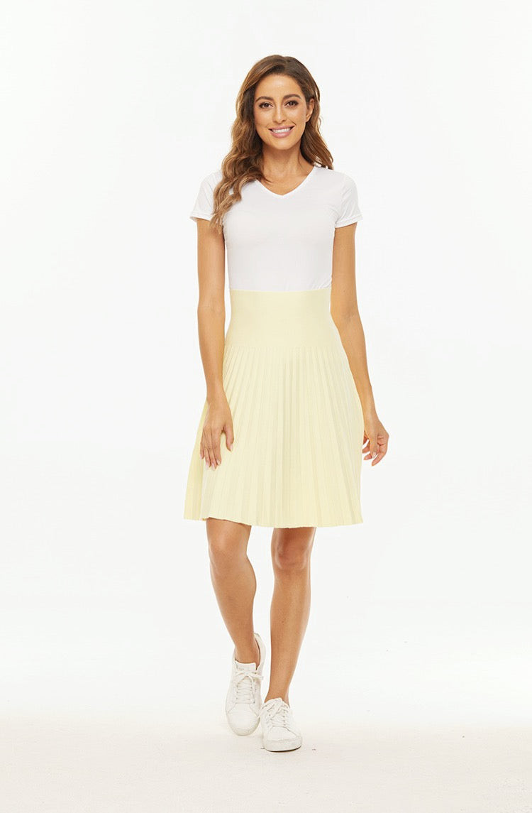MM YEAR ROUND PLEATED - CREAM from Mia Mod