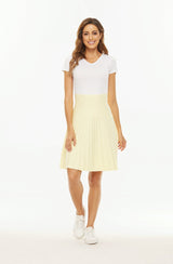MM YEAR ROUND PLEATED - CREAM from Mia Mod