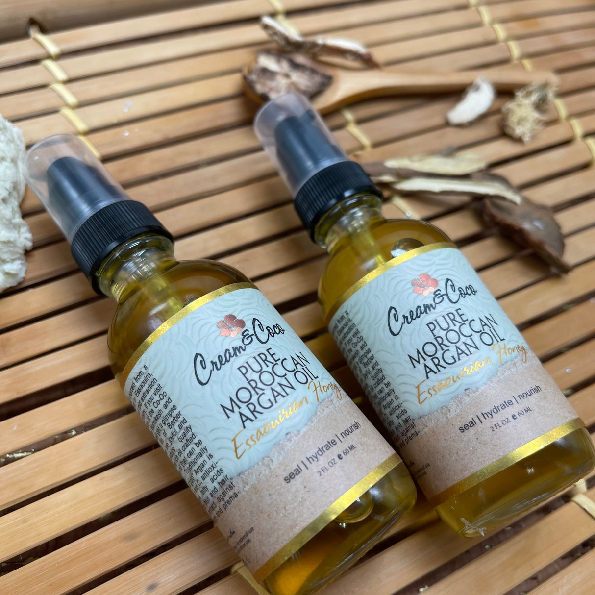 Essaouirian Honey Pure Moroccan Argan Oil from Cream & Coco Skincare