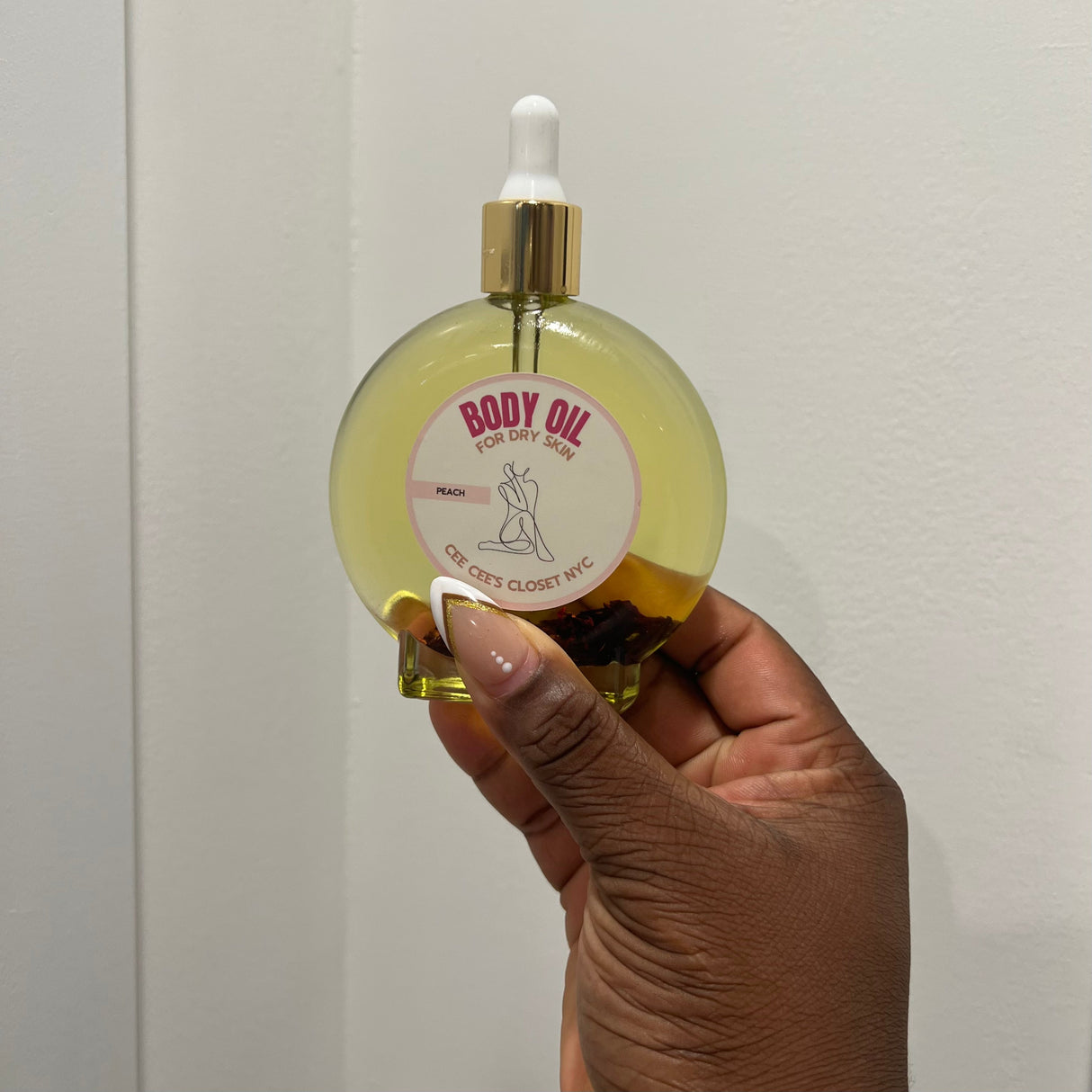 Scented Dry Body Oil from Cee Cee's Closet NYC