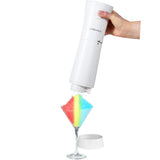 PREMIUS Rechargeable Cordless Hawaiian Shaved Ice Maker, Snow Cone Machine, White from ShopBobbys