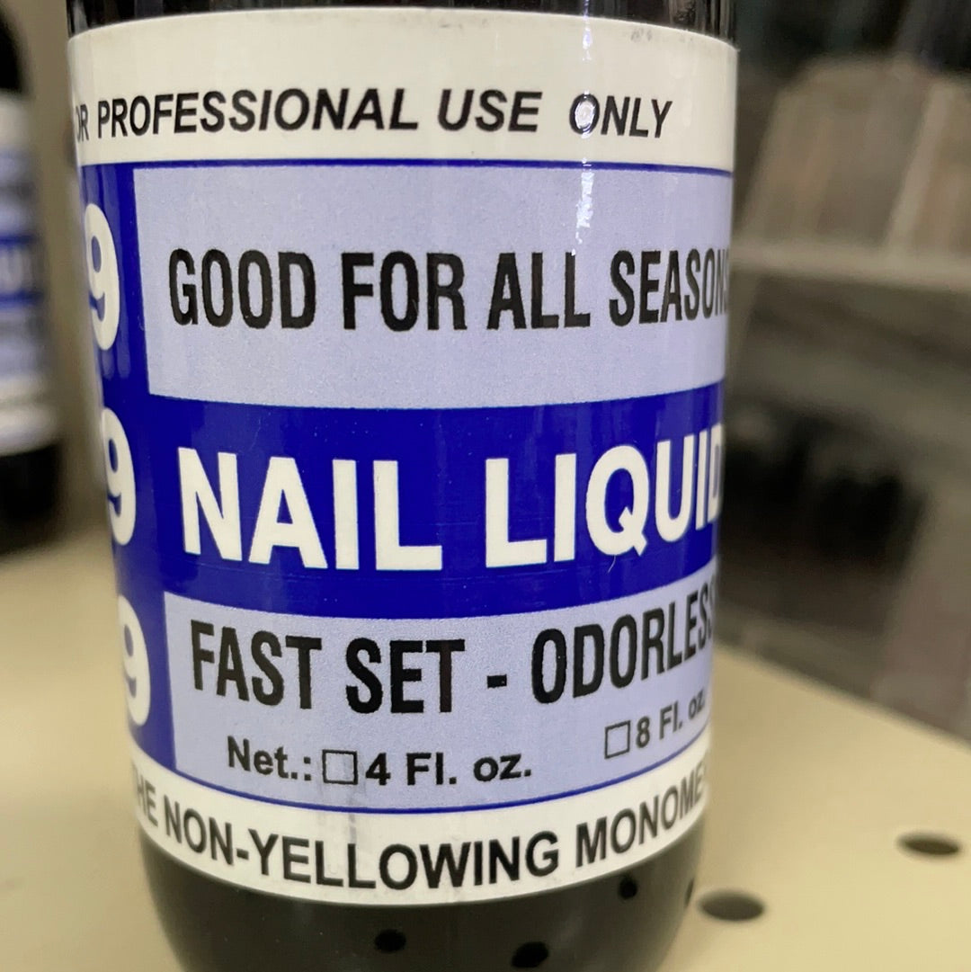Purple Nail Liquid Monomer (MMA) 004oz From Queen Nail & Beauty Supply