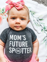 Mom Future Spotter Onesie from DadBod Apparel