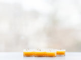 Pure Beeswax Tea light candles with hemp wicks | Set of 10 (100%) from Wellness by Ari